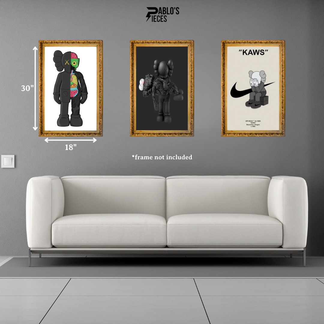 KAWS Black Dissected