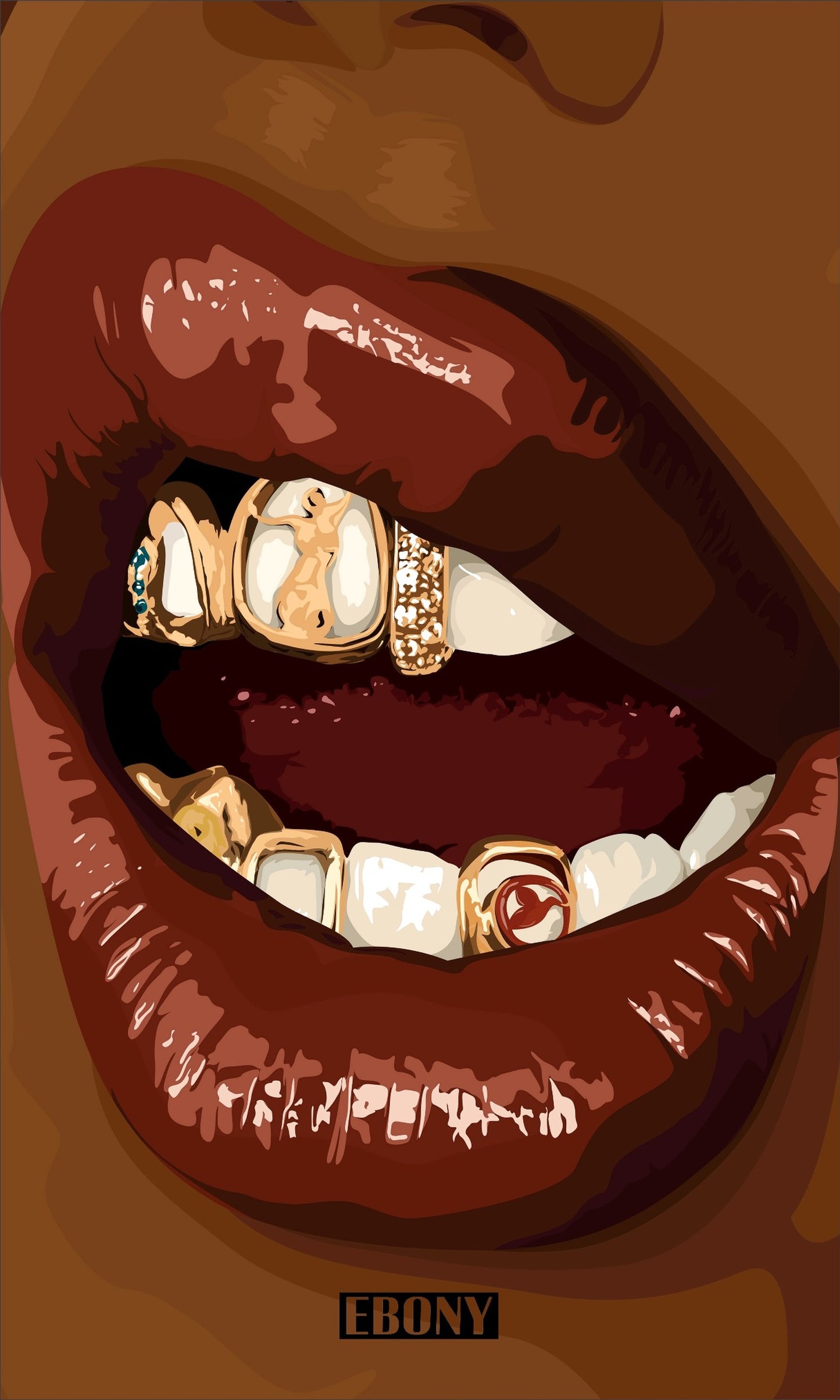 EBONY Gold Grill
