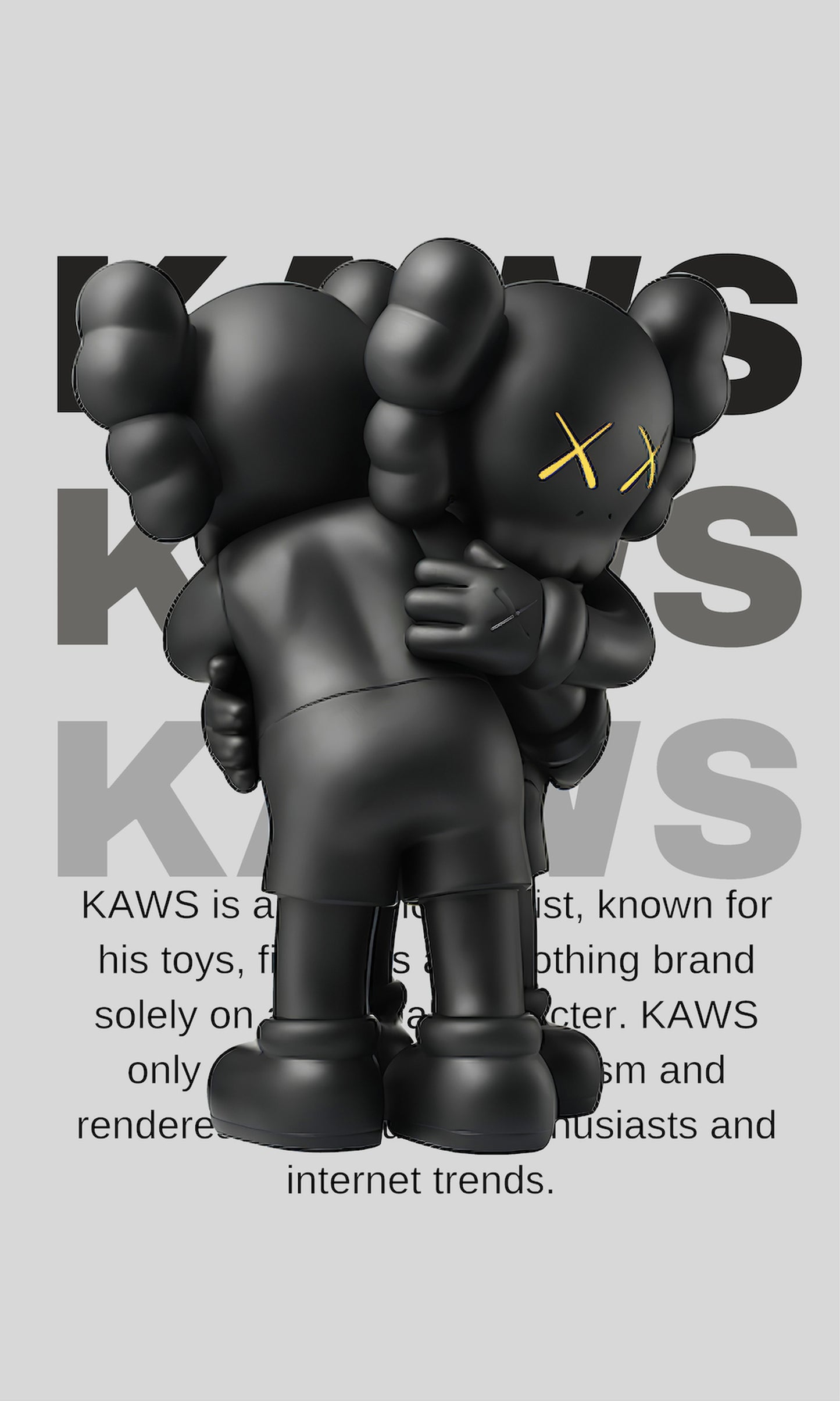 KAWS Together Black