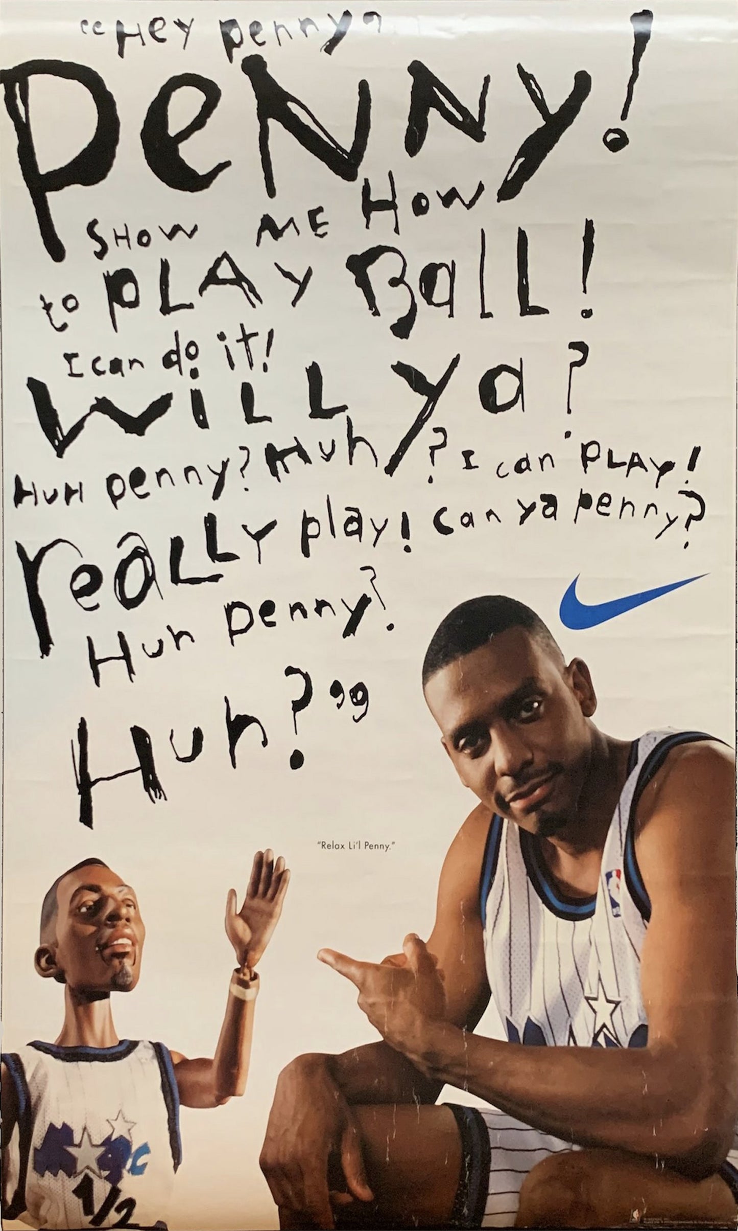 Penny Hardaway Vintage Ad