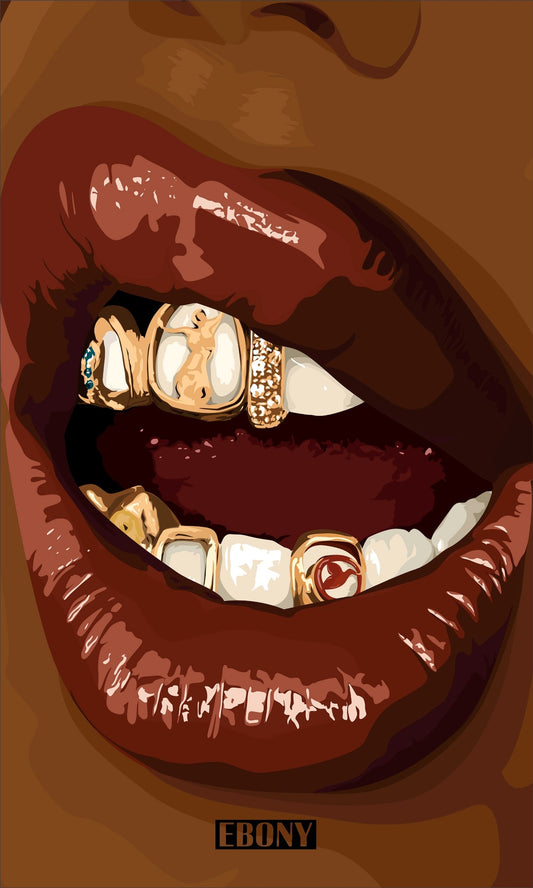EBONY Gold Grill