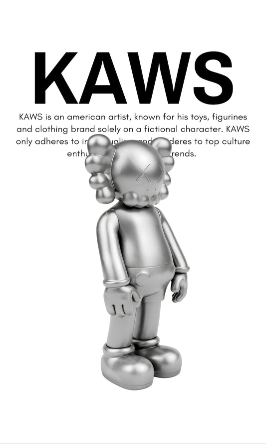 KAWS "Sideview 1" Silver