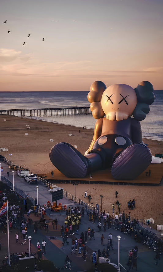 KAWS Beachside