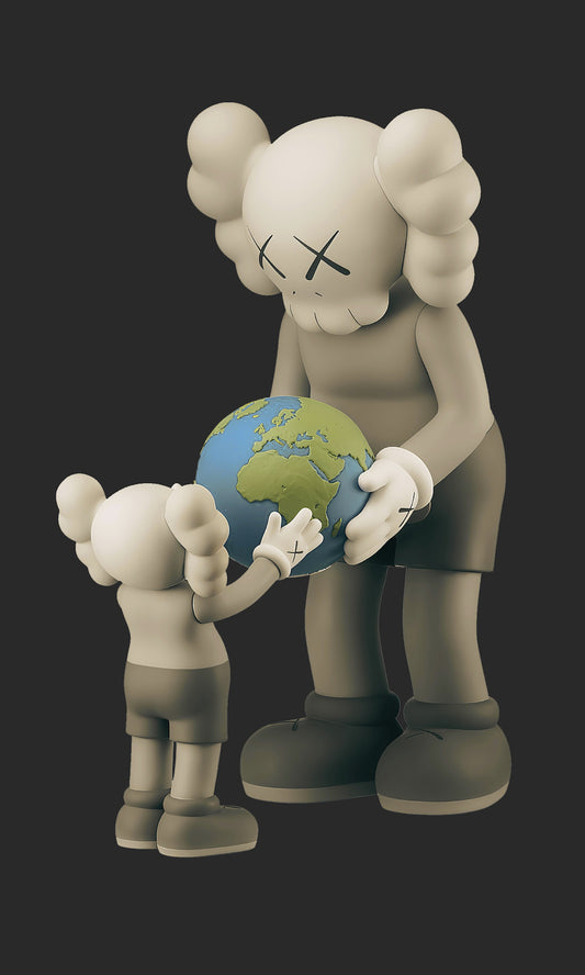 KAWS The Promise (gray)