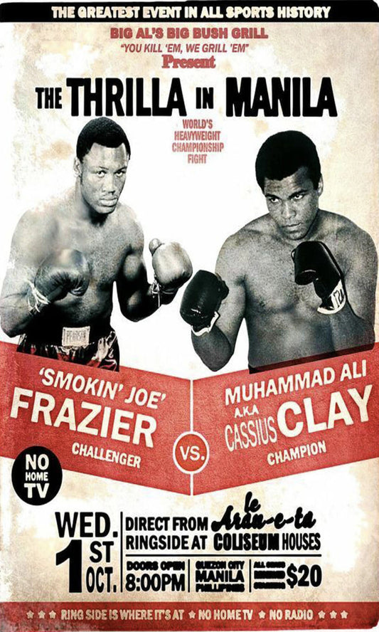 Ali v Frazier - "The Thrilla in Manila"