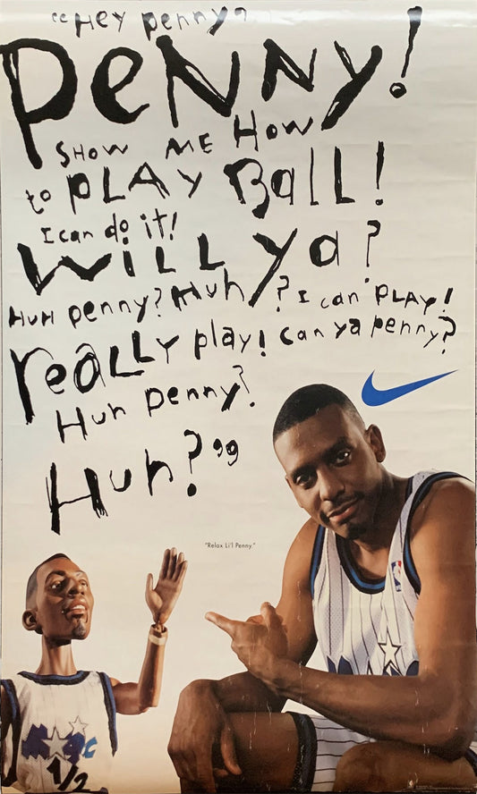 Penny Hardaway Vintage Ad