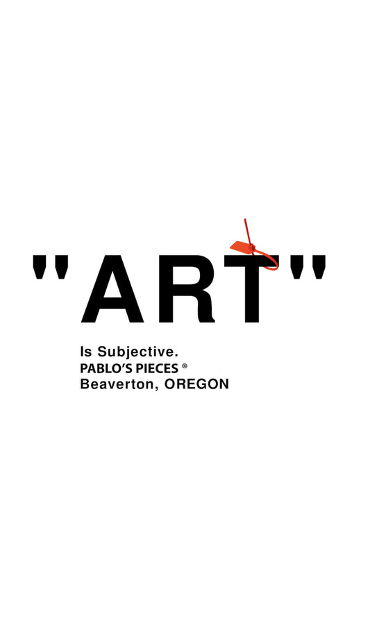 "Art" is Subjective