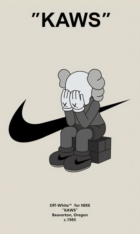 KAWS Passing Through Hypebeast Mono