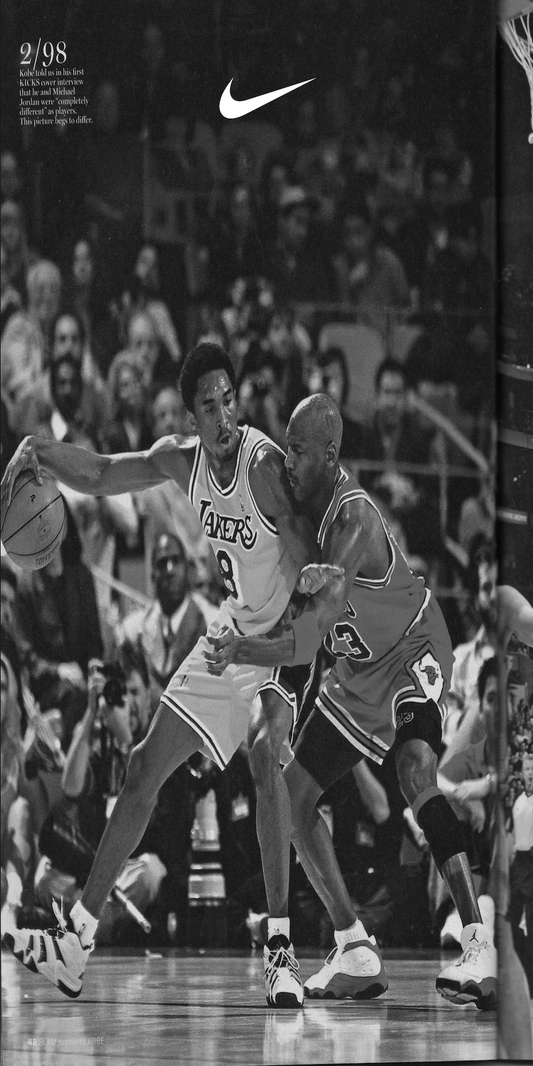 Kobe vs Jordan Mono